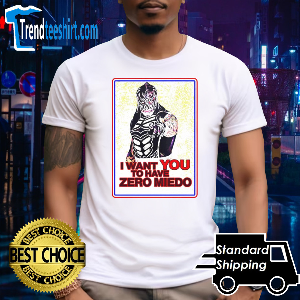 Pentagon Jr I want you to have zero miedo shirt