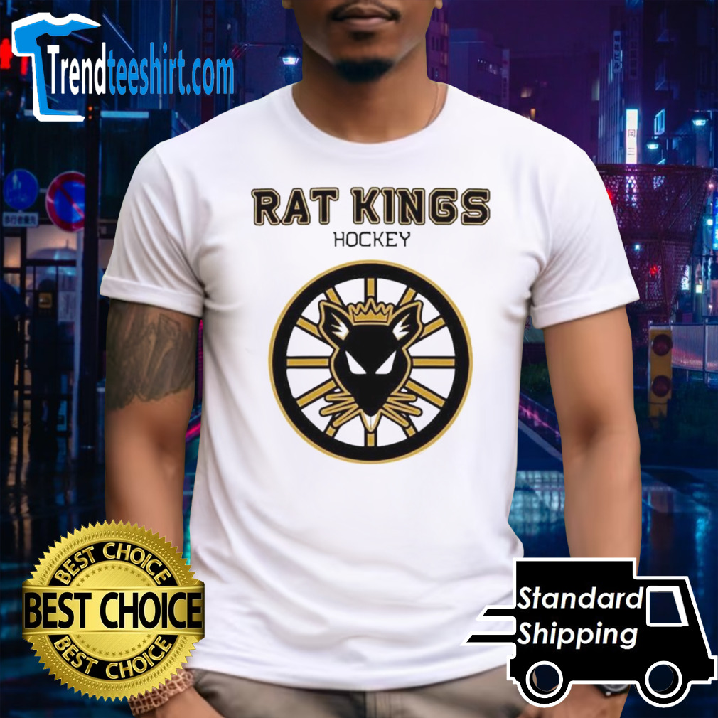Rat Kings Hockey Boston Bruins Circle Logo Shirt