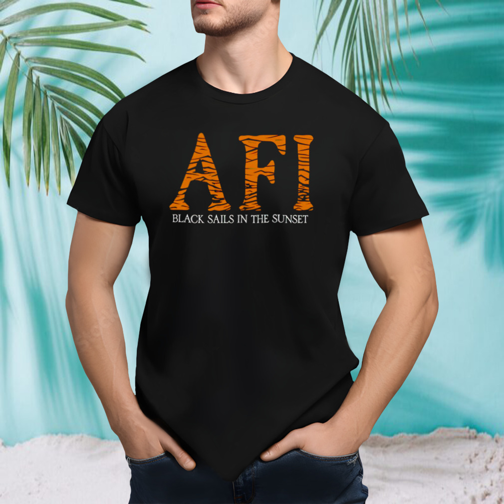 AFI black sails in the sunset shirt