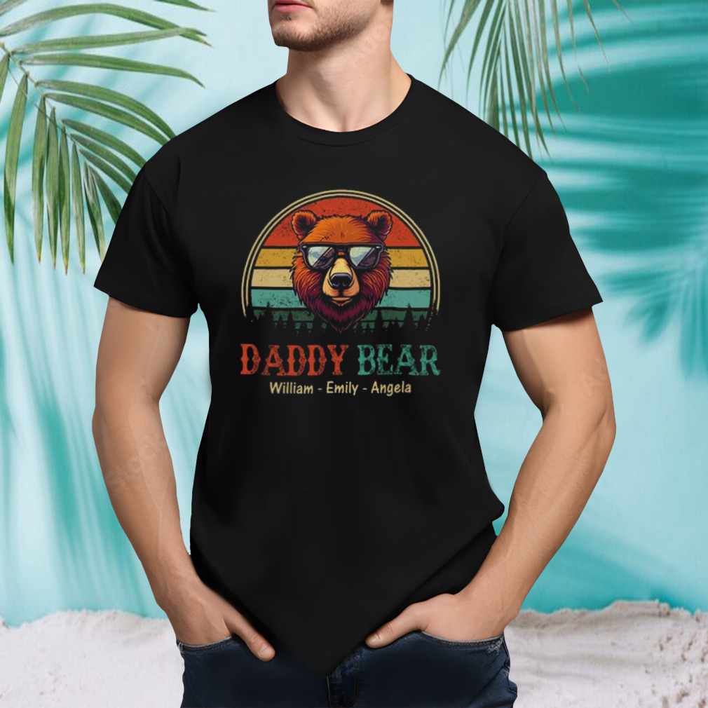 Daddy Bear William Emily Angela Vintage T-shirt