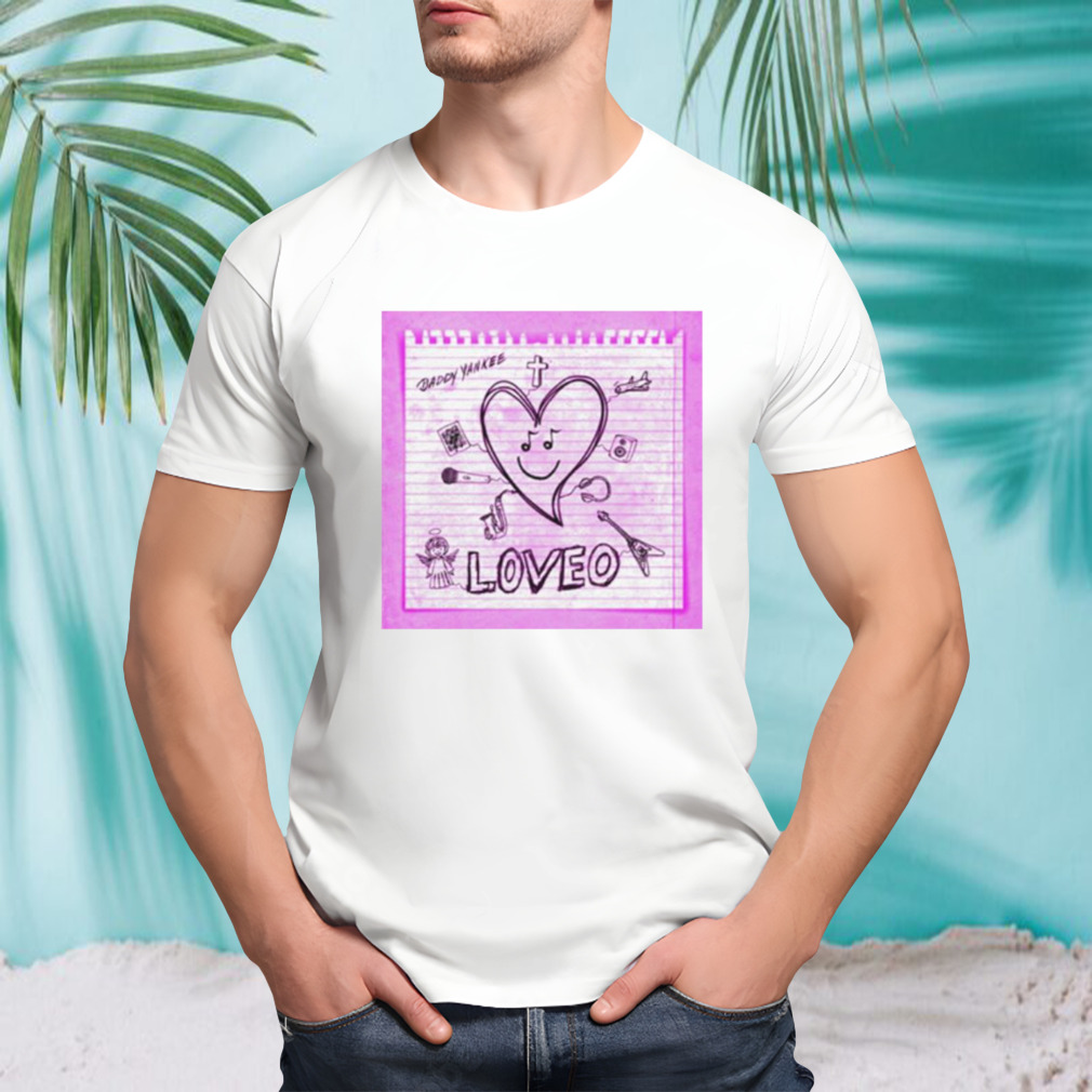 Daddy Yankee Loveo Cover shirt