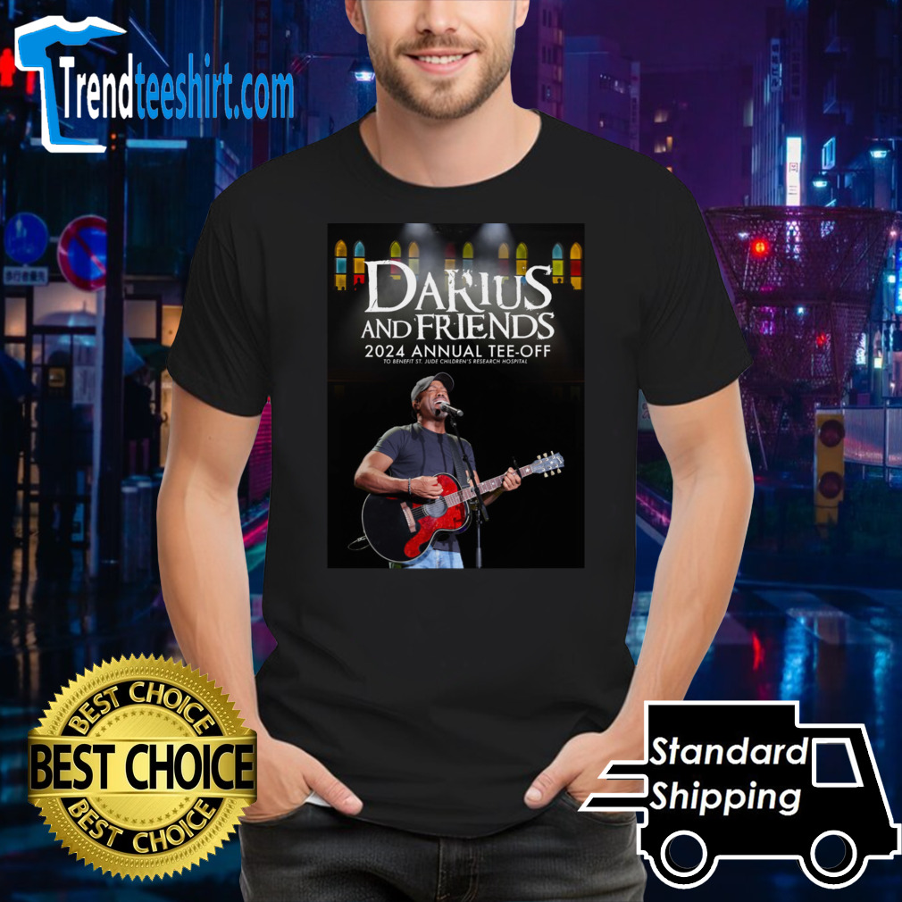 Darius and Friends St. Jude Benefit – Nashville, TN 2024 poster shirt