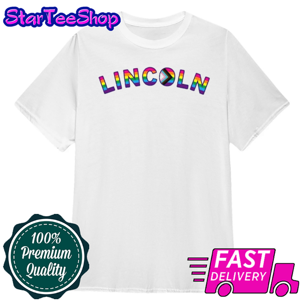 Lincoln Pride Curved Logo Shirt