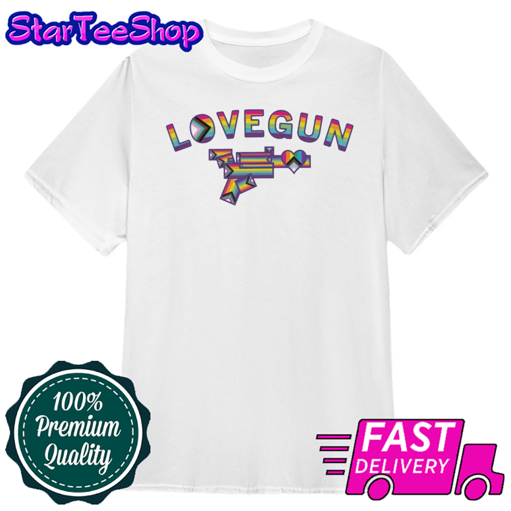 Lovegun pride shirt