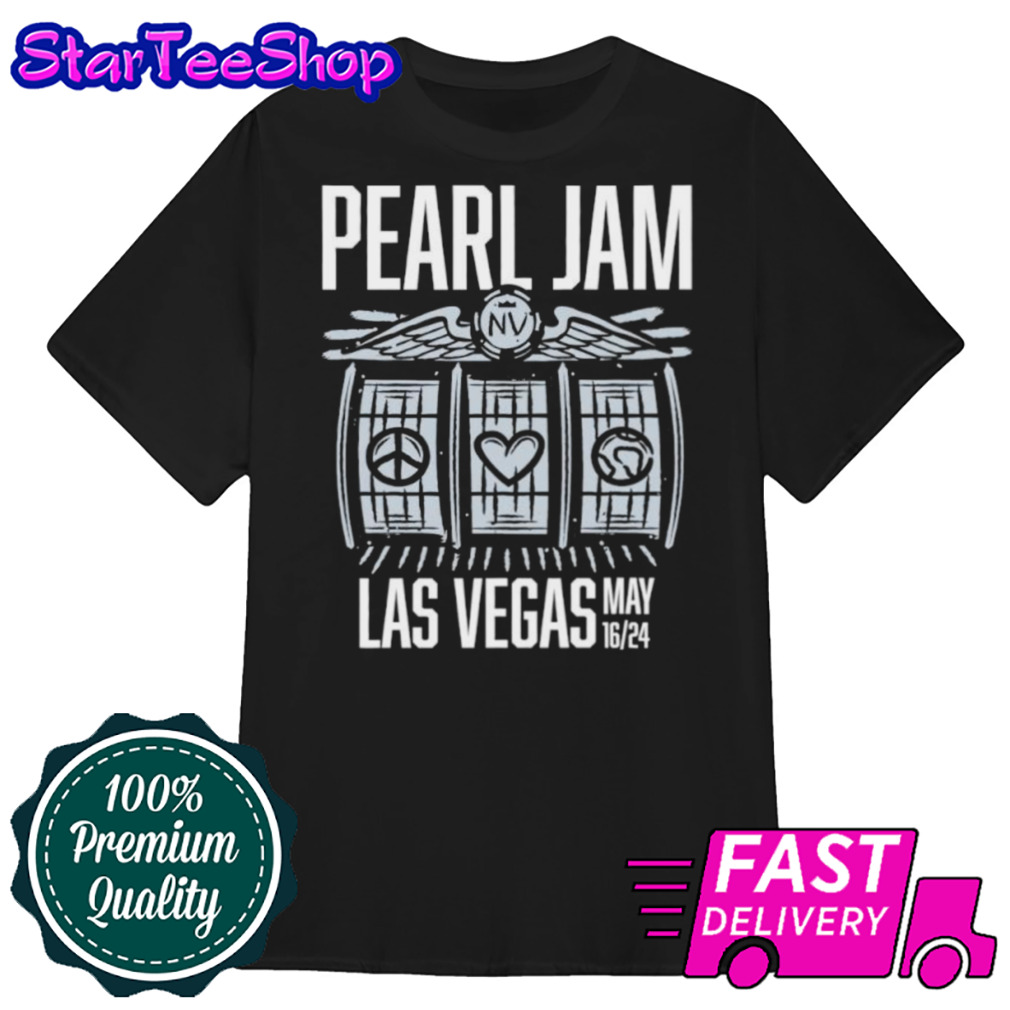 Pearl Jam May 16, 2024 Las Vegas, Nevada Shirt