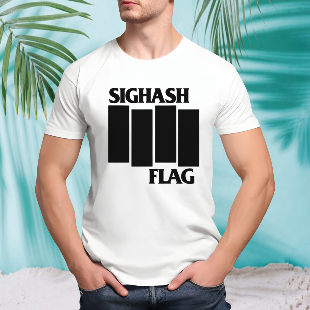 Sighash flag shirt