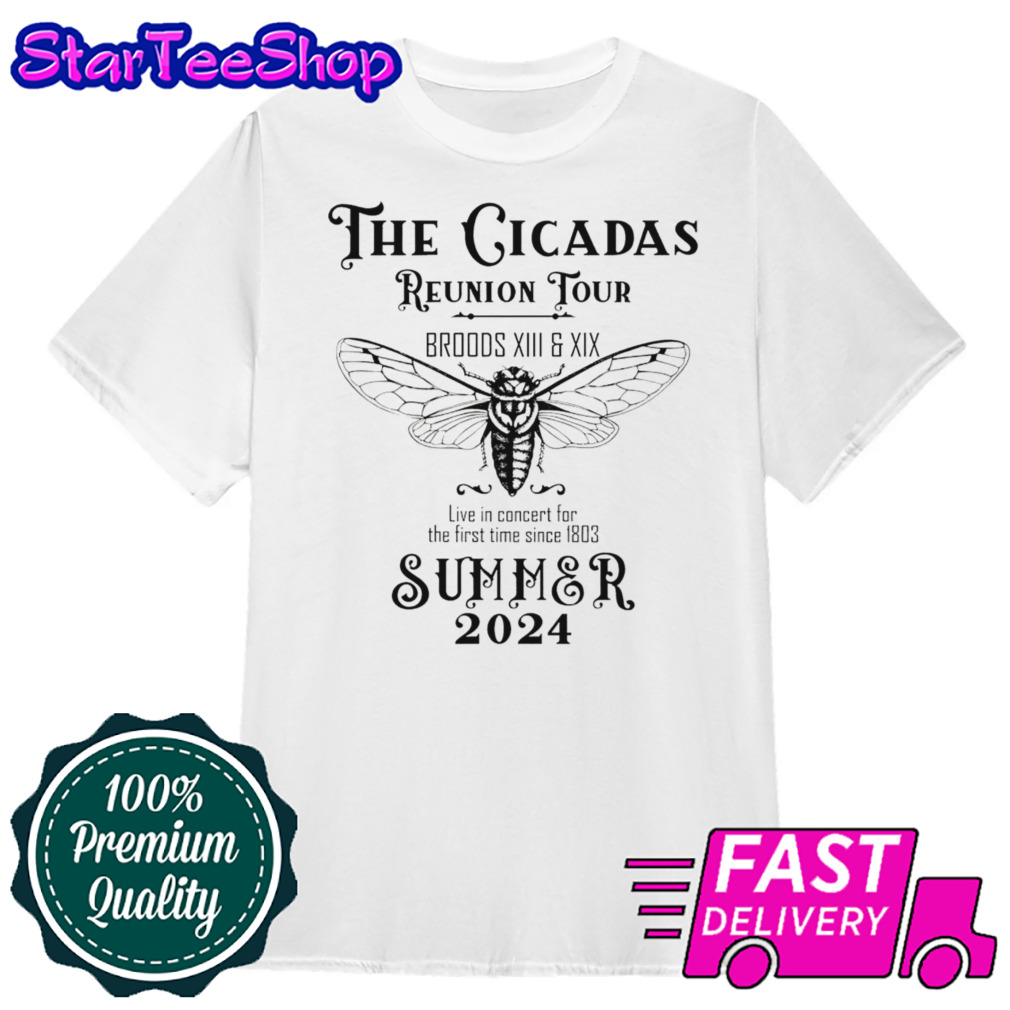 The Cicadas Reunion Tour Summer 2024 shirt