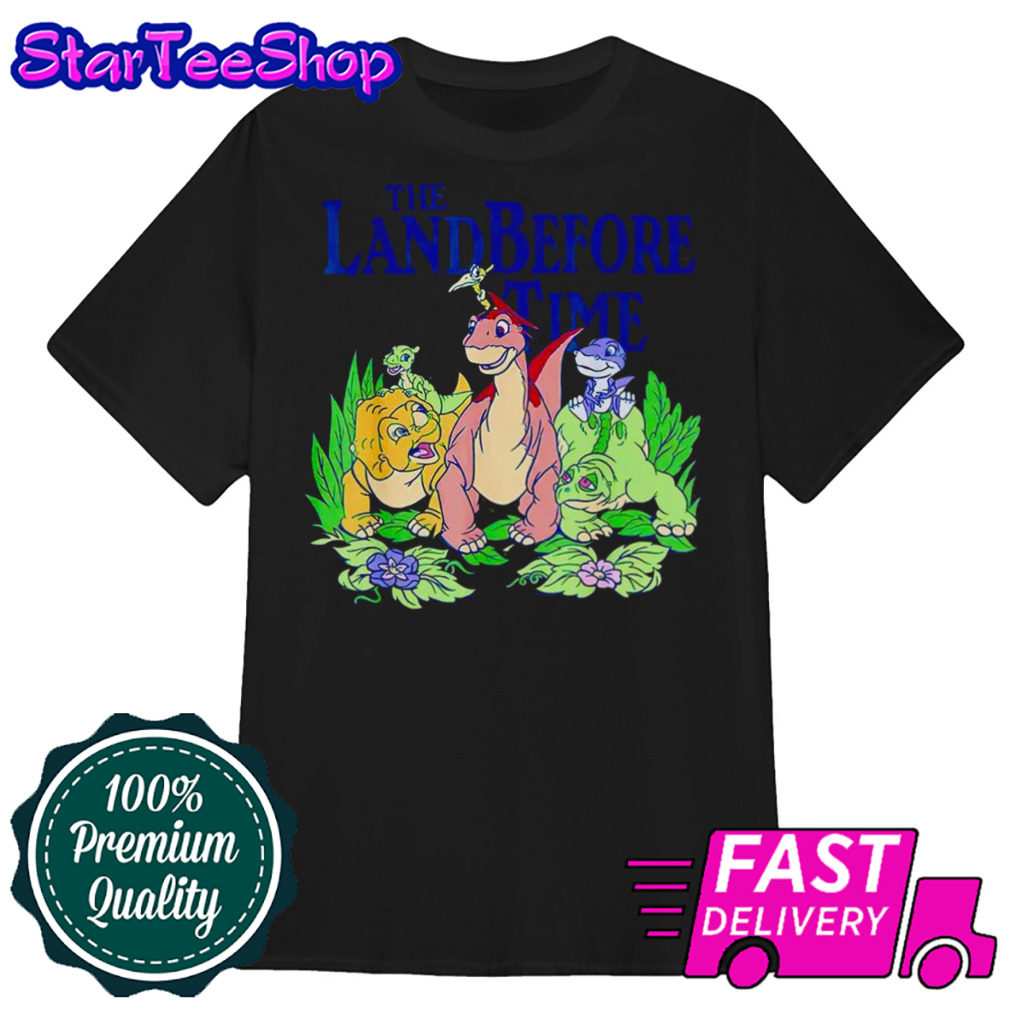 The land before time pastel dinosaur friends shirt