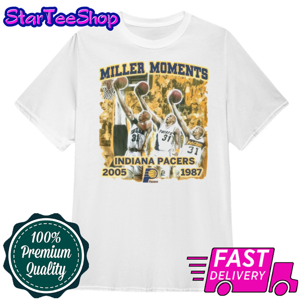 Tyrese Haliburton Reggie Miller Moments Pacers Ladies Boyfriend Shirt