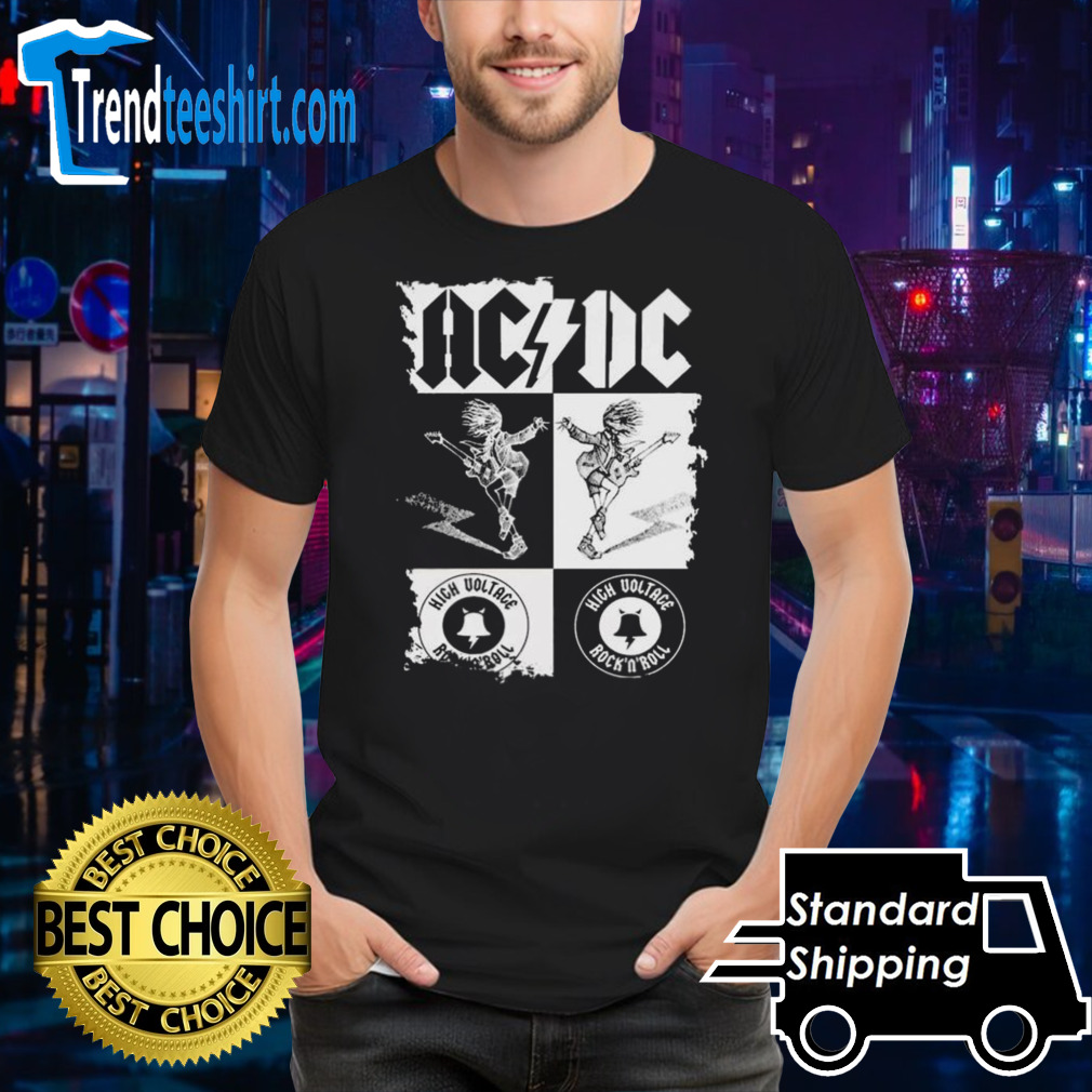 ACDC Rock N’ Roll High Voltage Fan Rock shirt
