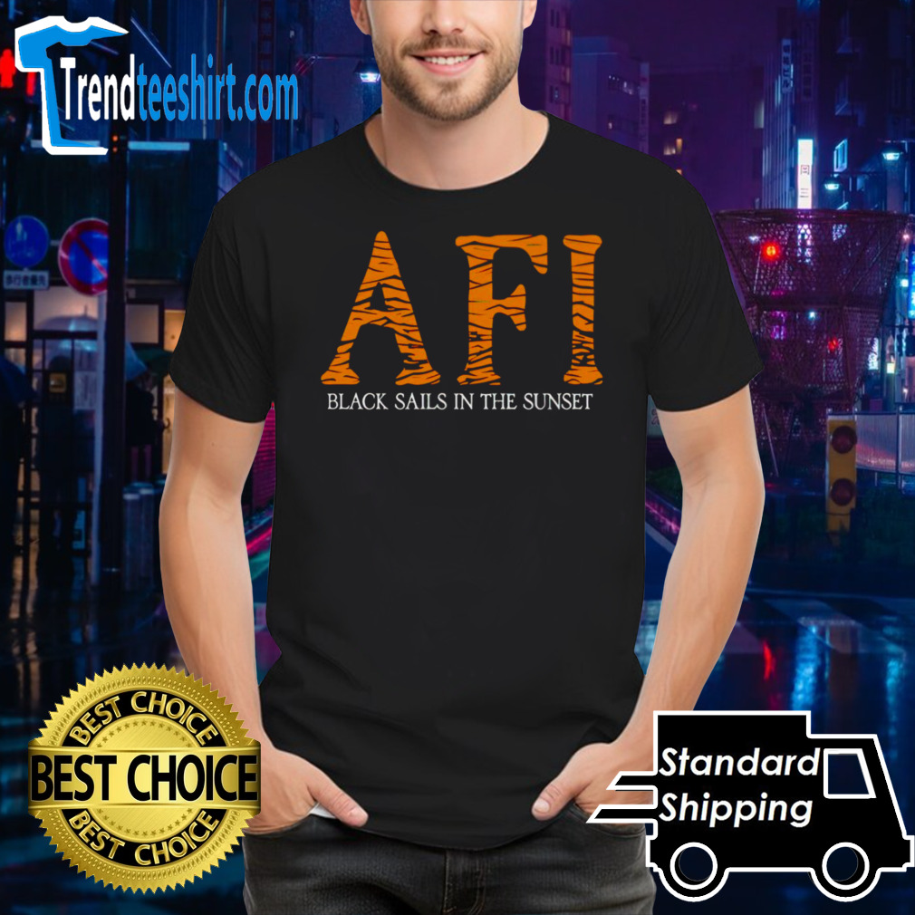 AFI black sails in the sunset shirt