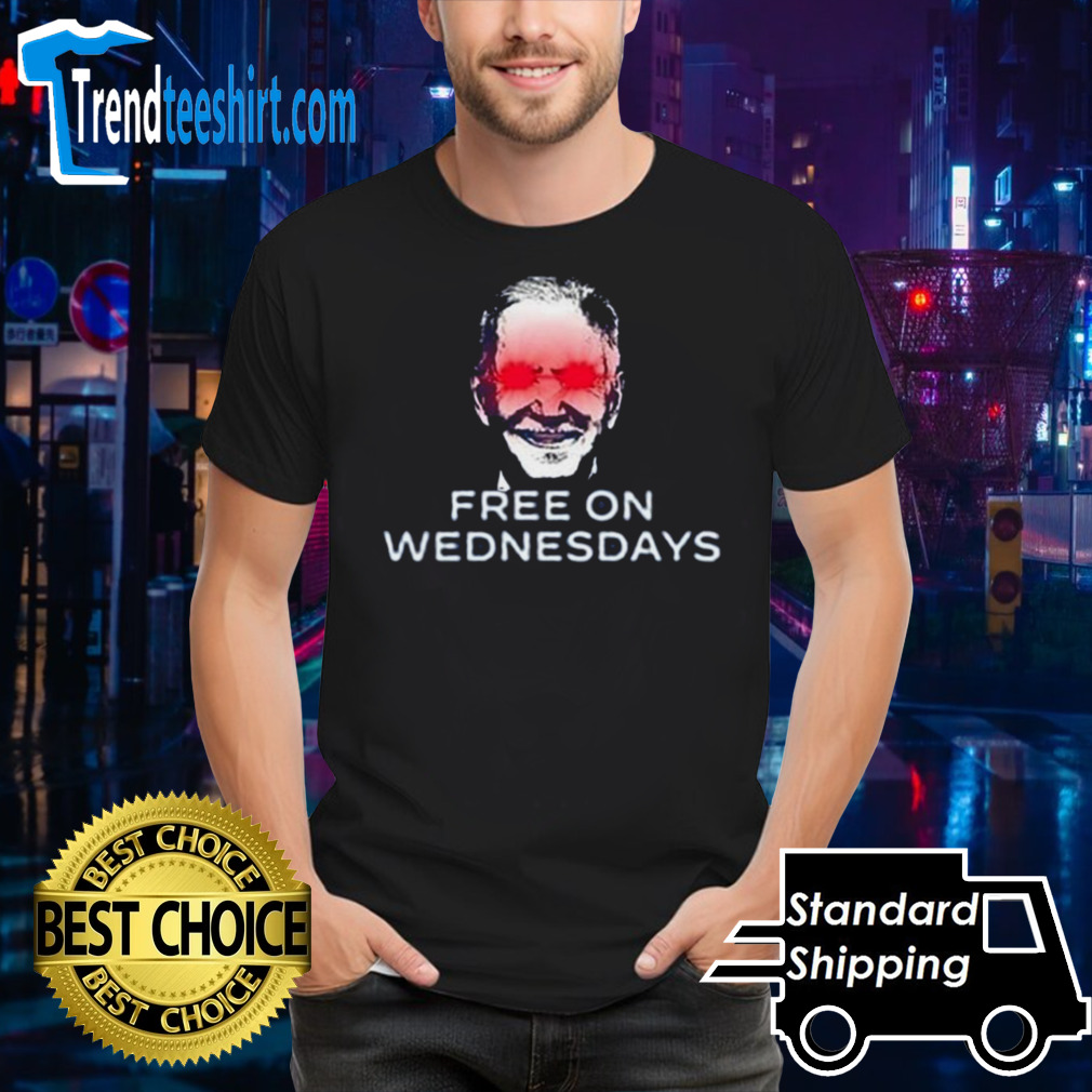 Dark Biden Free On Wednesdays T-shirt