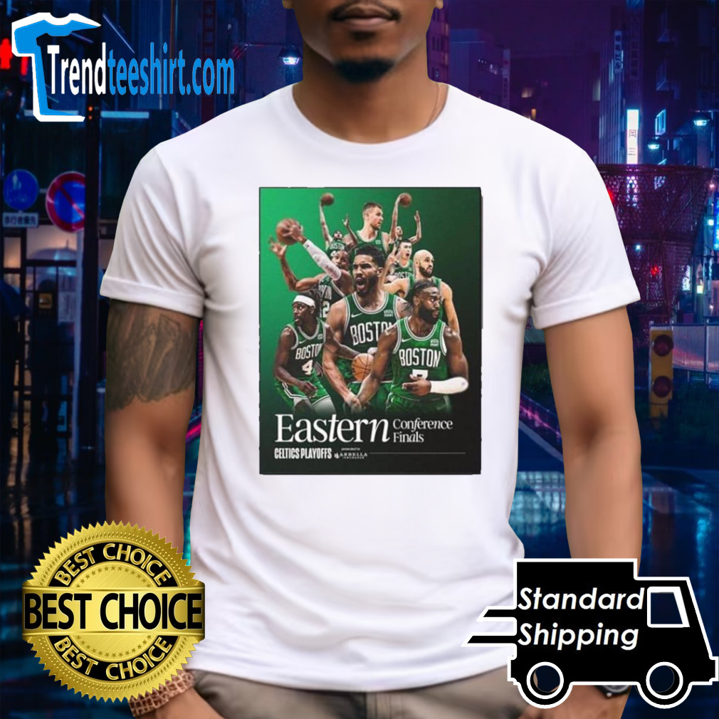 Boston Celtics Will Play At Eastern Conference Finals NBA Playoffs 2023 2024 Poster T-Shirt