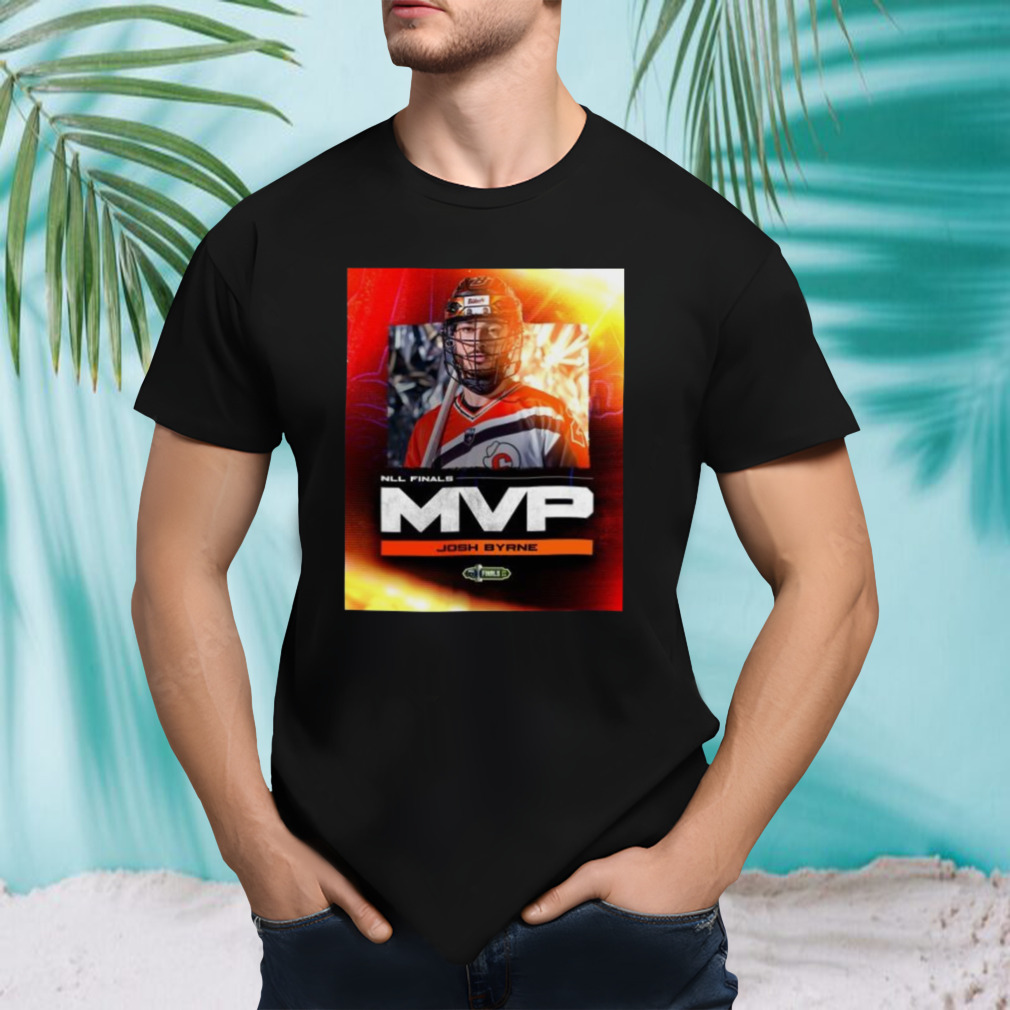 Official Josh Byrne Buffalo Bandits 2024 NLL Finals MVP Shirt