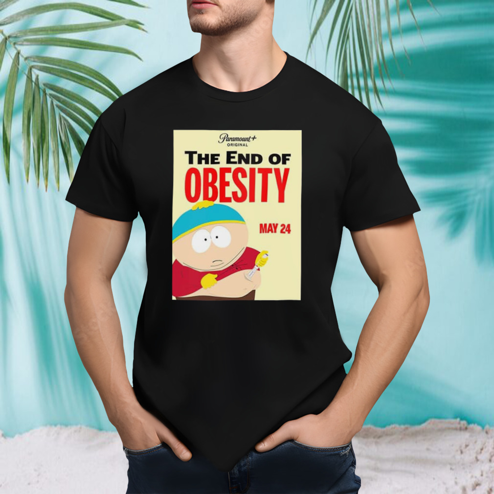 The End Of Obesity Premieres May 24 2024 On Paramout T-Shirt
