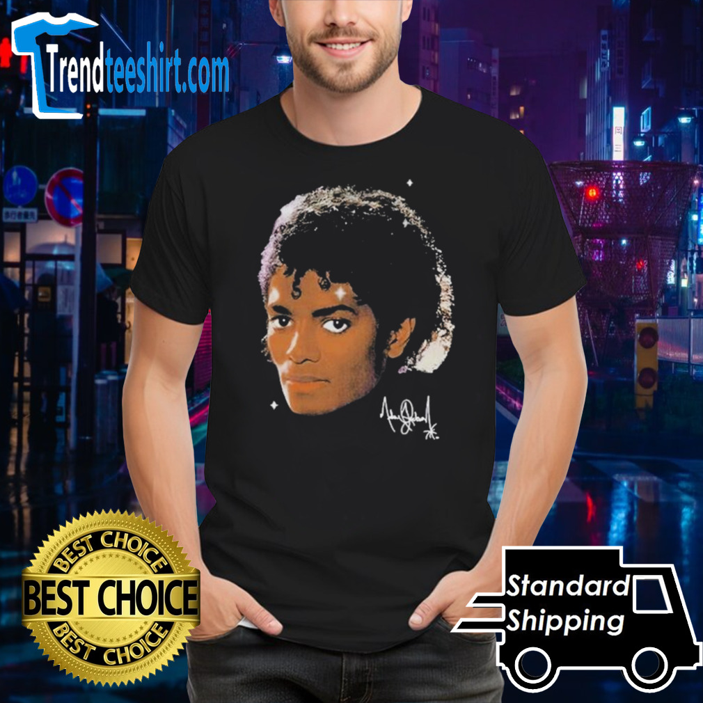 Michael Jackson thriller head shirt