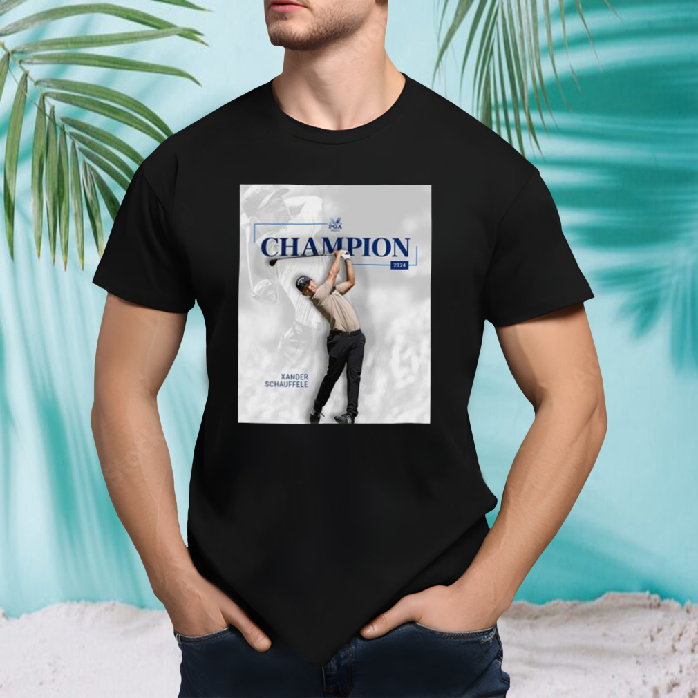 2024 PGA Valhalla Champion Xander Schauffele shirt