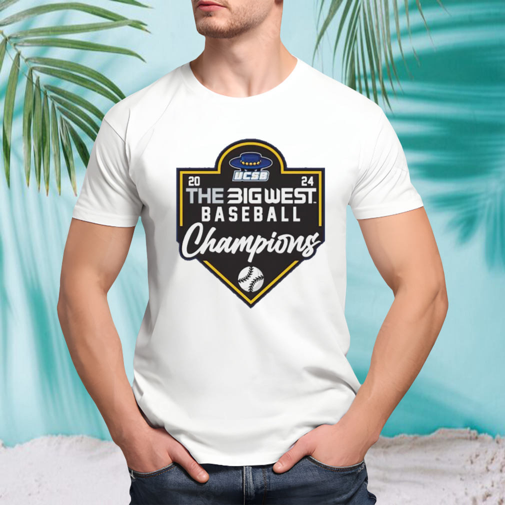 Big West Baseball UC Santa Barbara Champions 2024 shirt