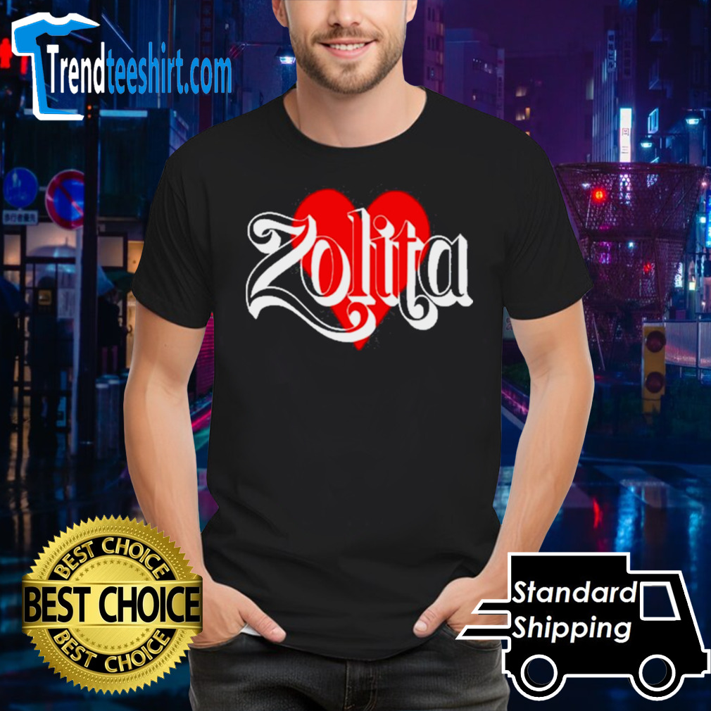 Official Official Zolita Queen Of Hearts Shirt