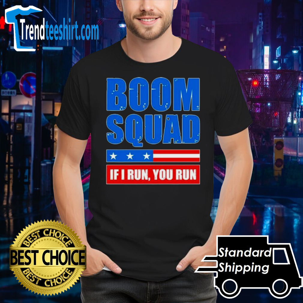 Boom Squad Fireworks Director 4th Of July Shirt