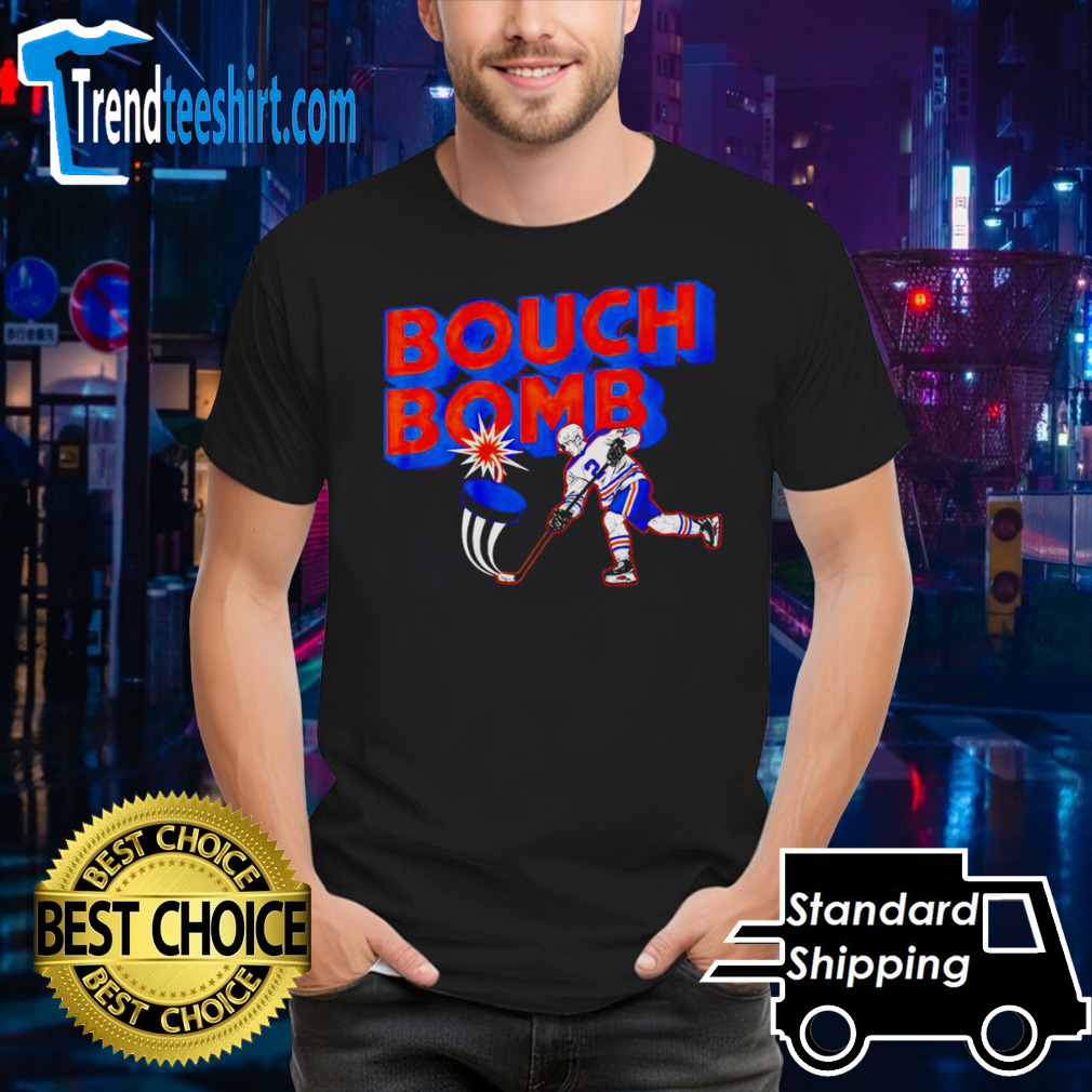 Evan Bouchard Edmonton Bouch Bomb shirt