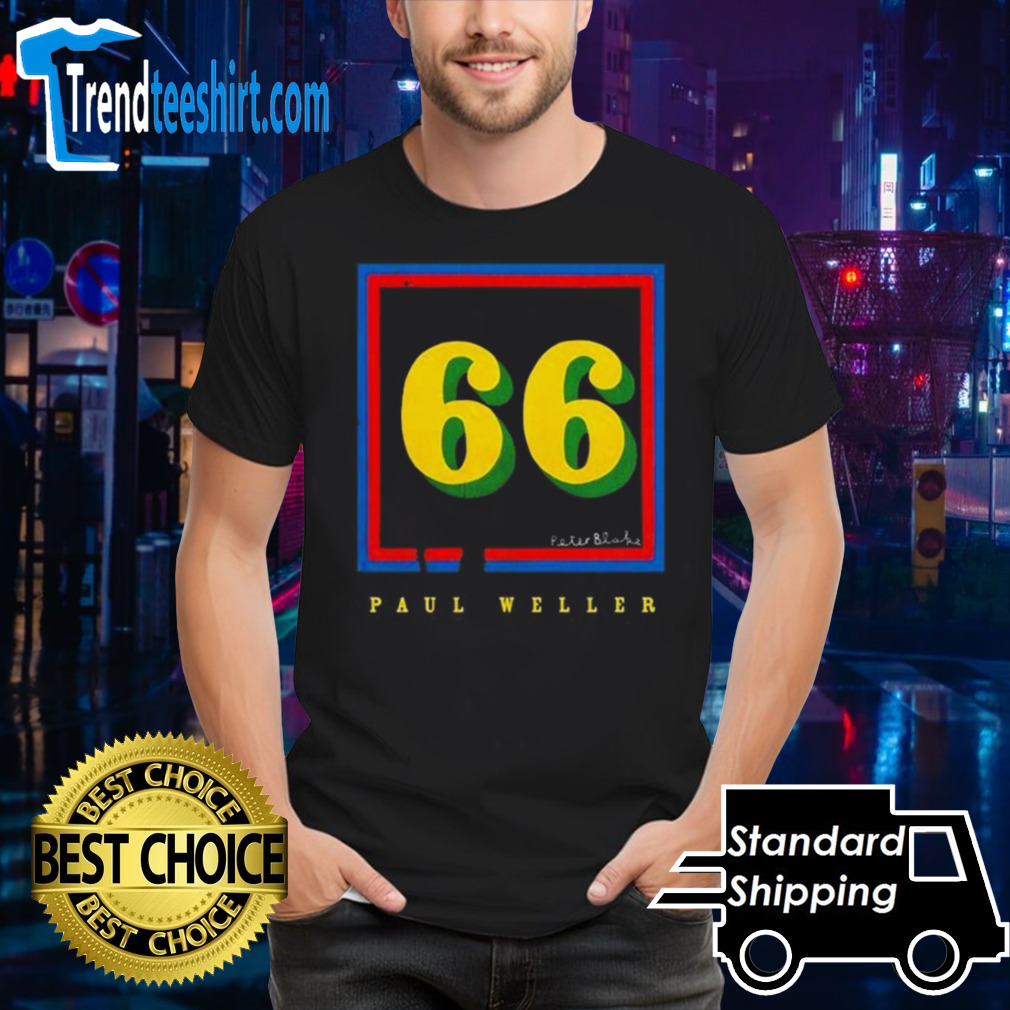 Paul Weller Music 66 shirt