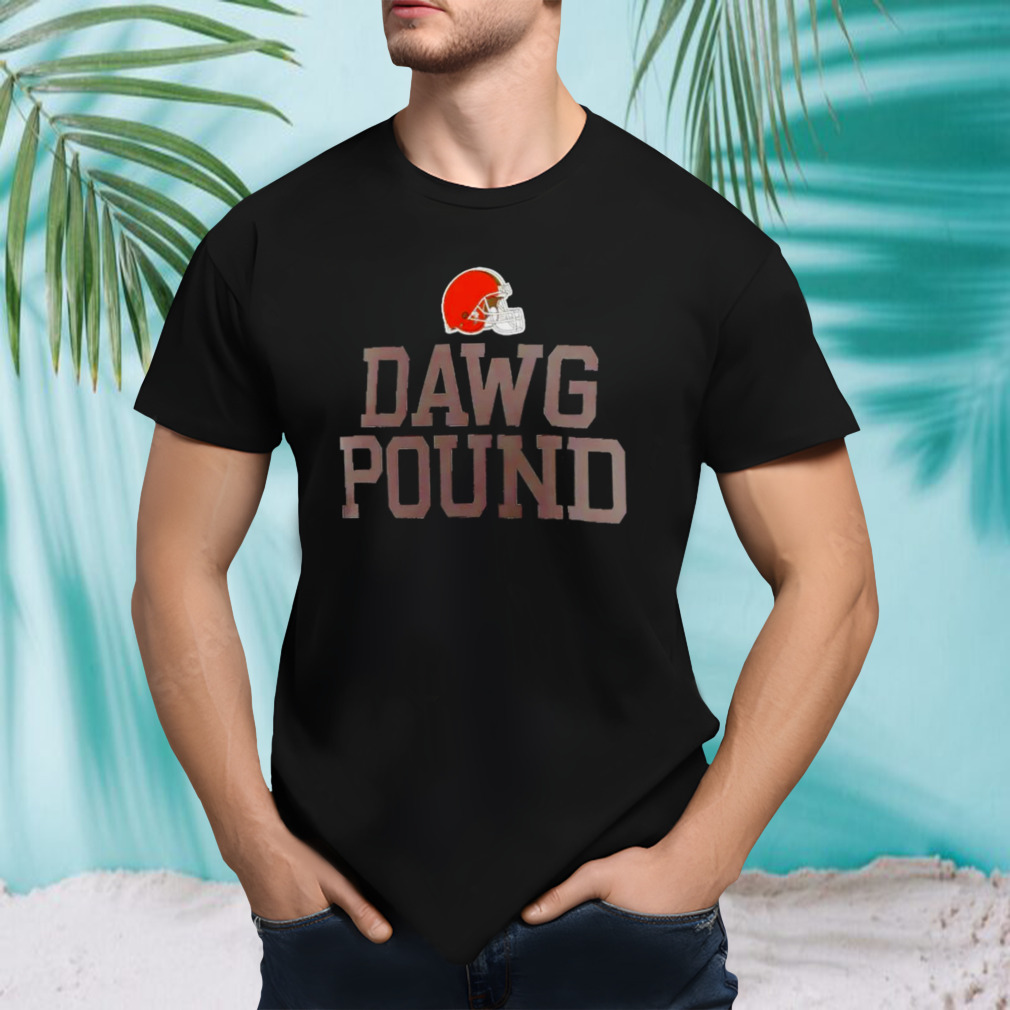 Cleveland Browns dawg pound slogan shirt