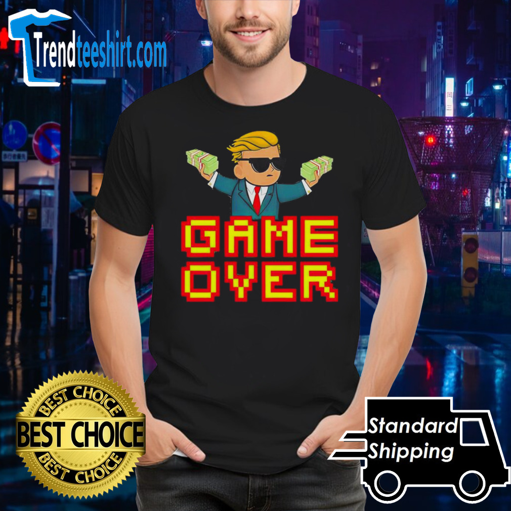 Roaring kitty wall street bets game over shirt