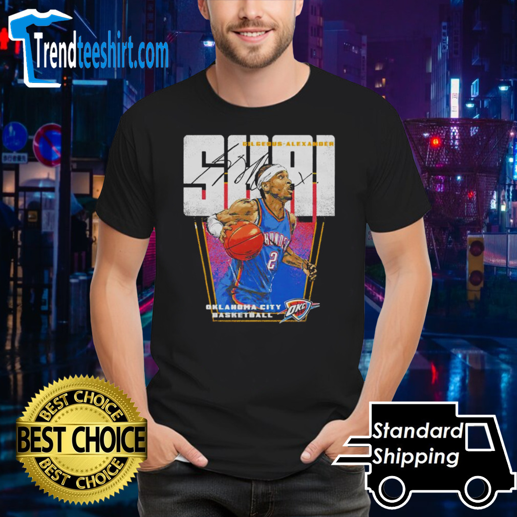 Shai Gilgeous-Alexander Oklahoma City Thunder Premiere shirt