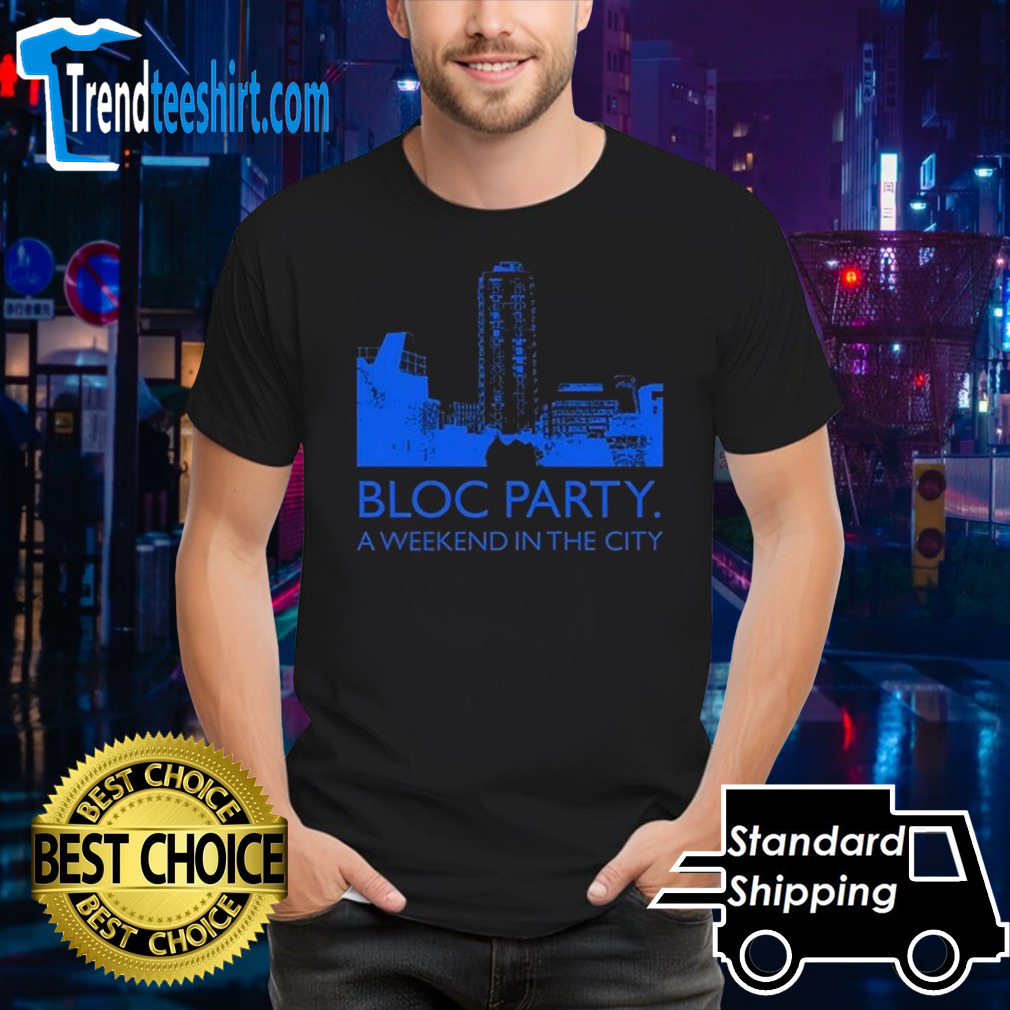 Bloc Party A Weekend In The City T-shirt