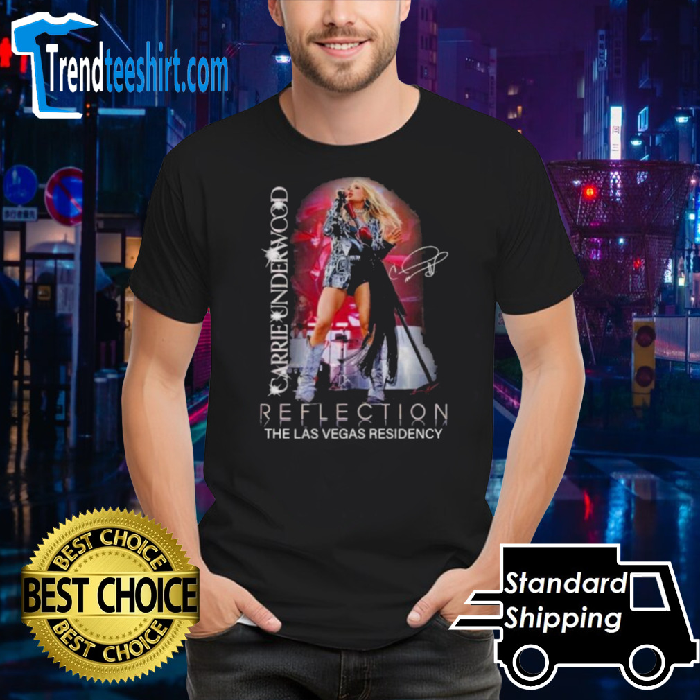 Carrie Underwood Reflection The Las Vegas Residency T-Shirt