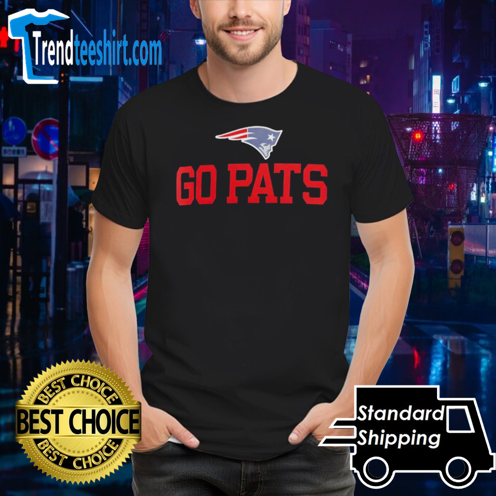 New England Patriots go pats slogan shirt