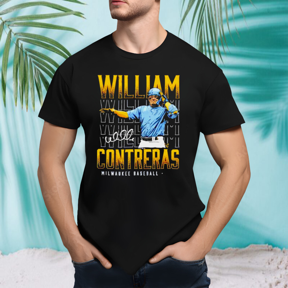 William Contreras Milwaukee Brewers repeat shirt