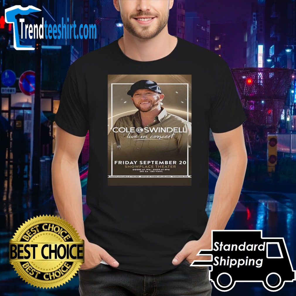 Cole Swindell Live In Concert 2024 At Riverwind Casino On September 20th shirt