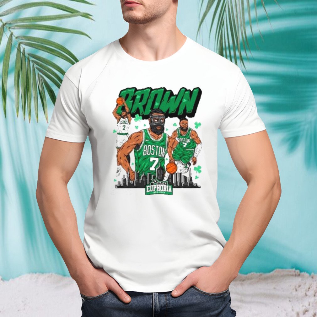 Jaylen Brown Boston Celtics Planet Euphoria Shirt