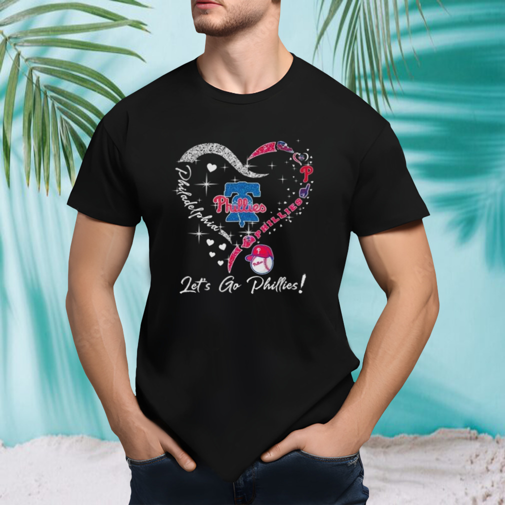 Philadelphia Phillies Let’s Go Phillies Support With Love 2024 T-shirt
