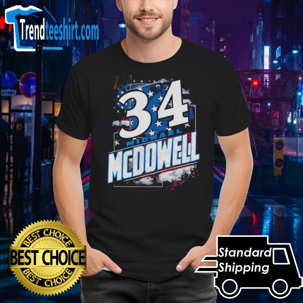 Michael McDowell Checkered Flag Sports shirt