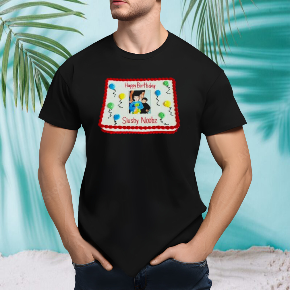 Official Birthday Cake Slushy Noobz Shirt