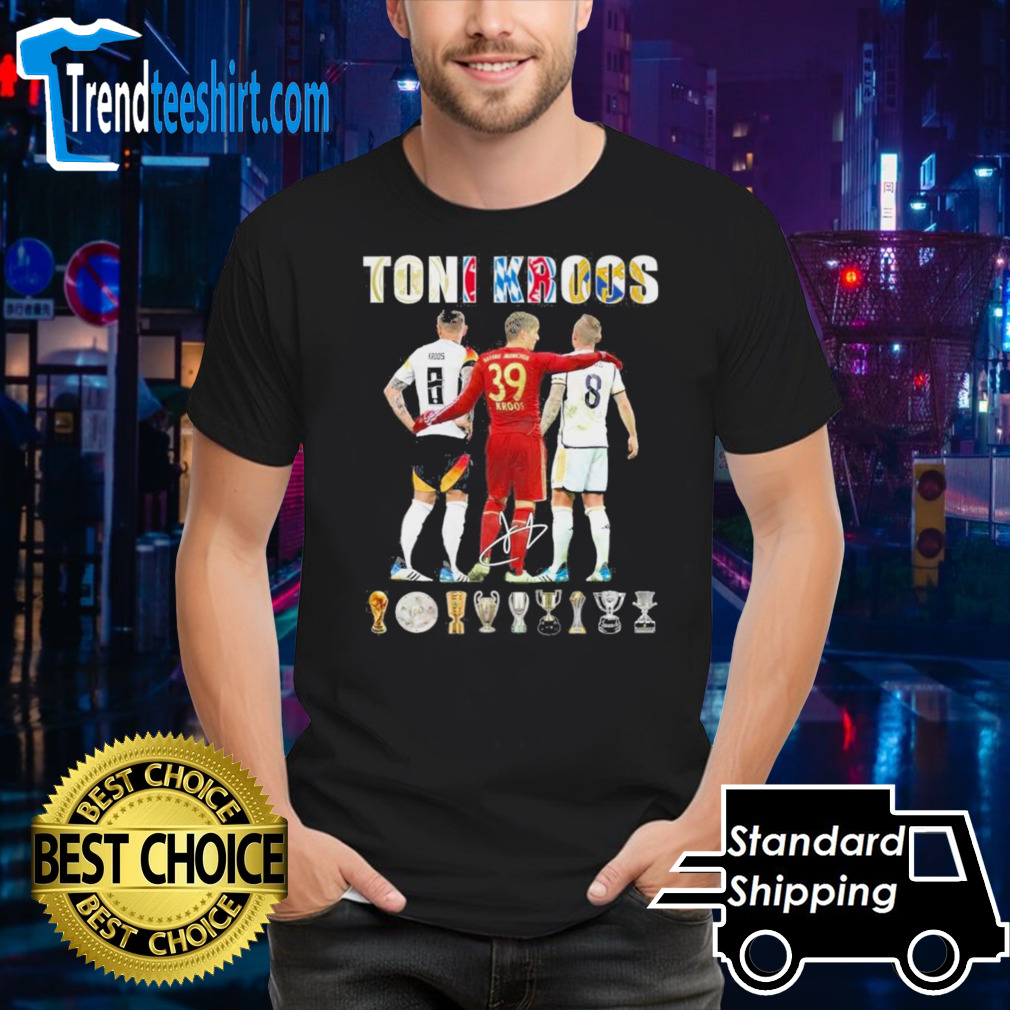 Toni Kroos Retirement With The Titles And Love T Shirt