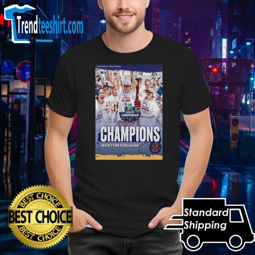 2024 NCAA Division I Women’s Lacrosse National Champions shirt