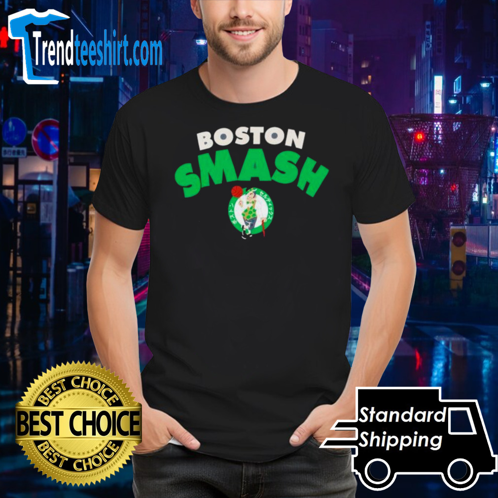 Boston Celtics Smash Logo Shirt