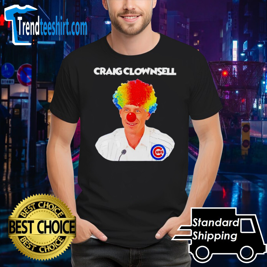 Craig Counsell clown shirt