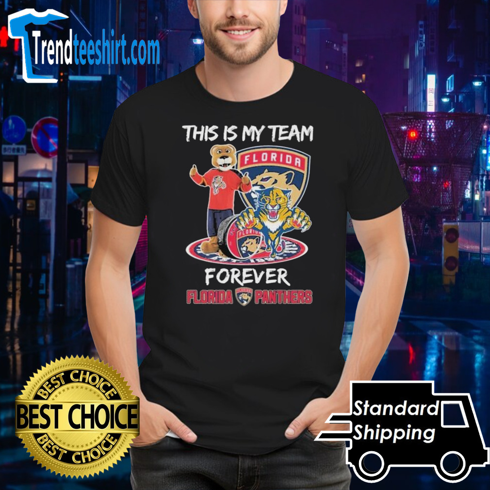 Florida Panther this is my team forever true fan NHL shirt