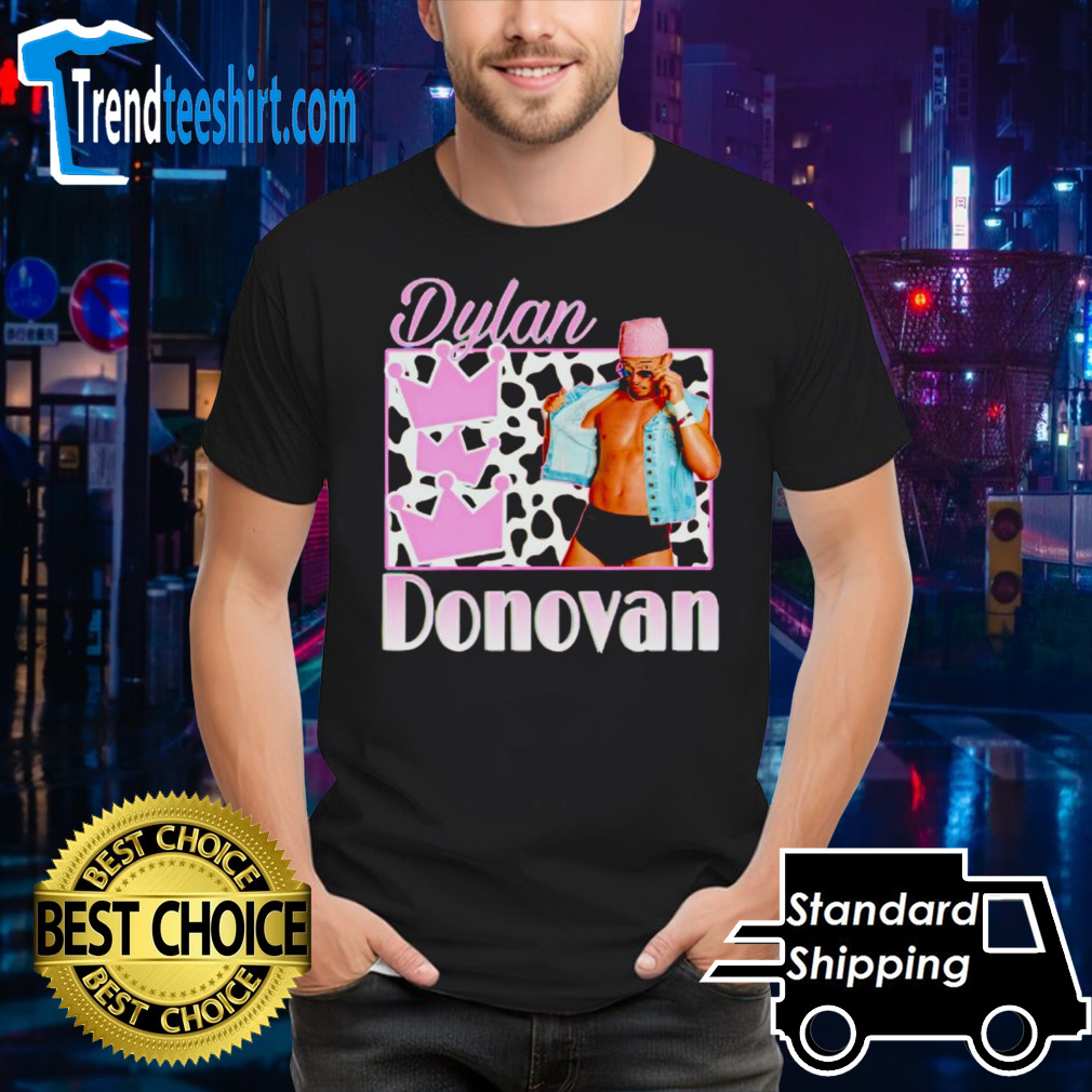 Dylan Donovan cow shirt