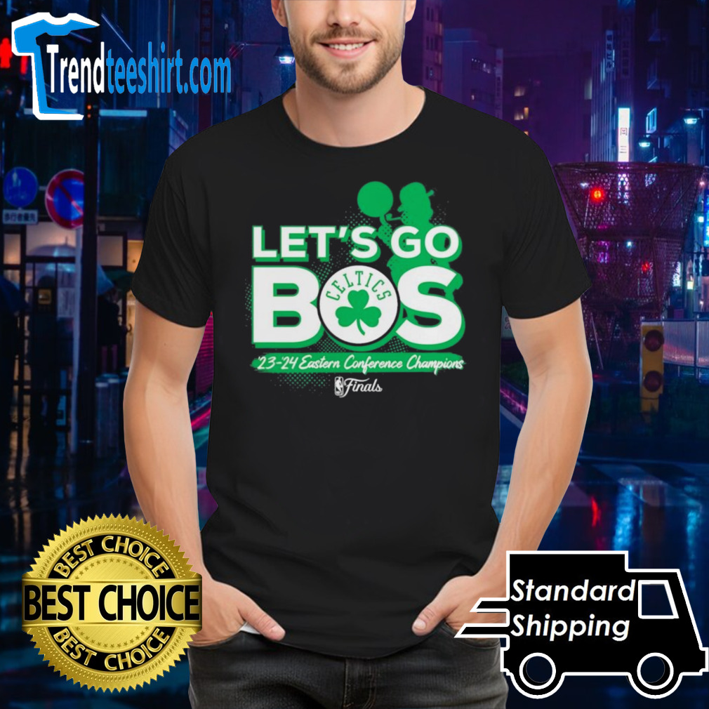 Let’s Go Bos Boston Celtics 2024 Eastern Conference Champions Shirt