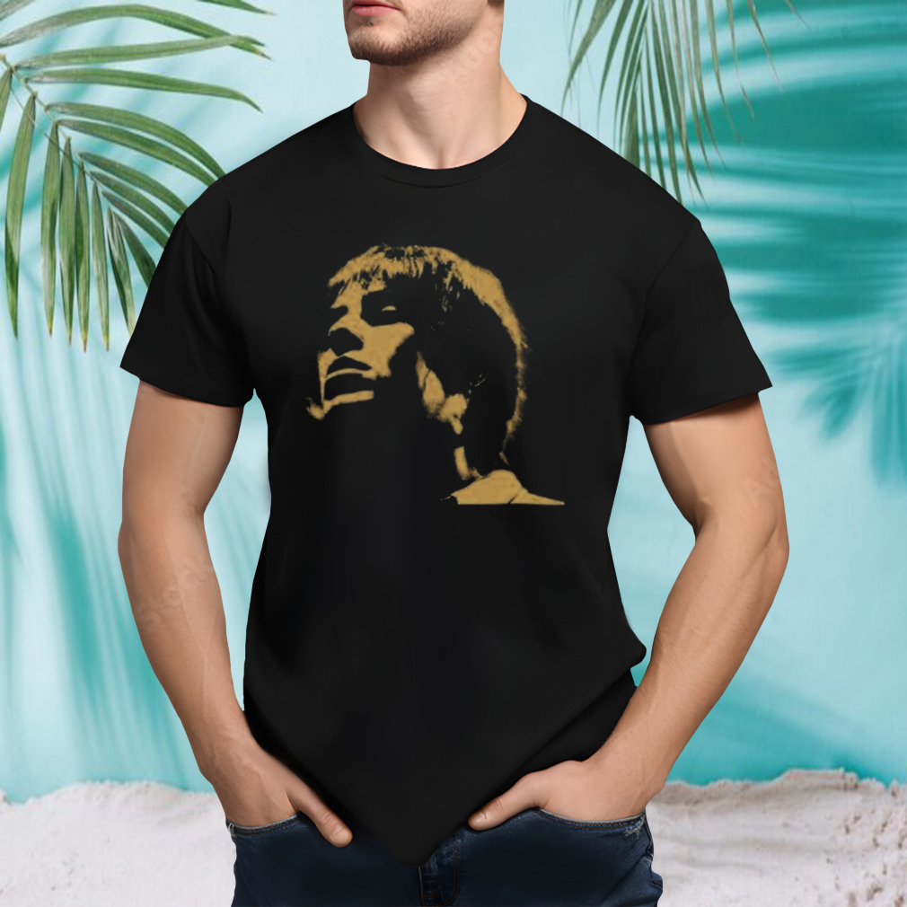 Liam Gallagher Lgdm30 Gold Photo Black Shirt