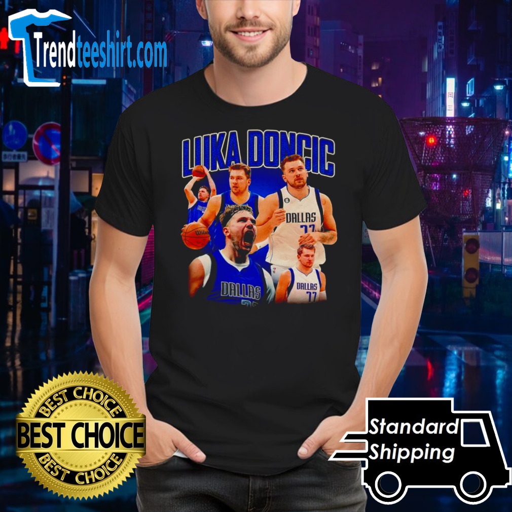 Luka Doncic Dallas Mavericks Vintage Basketball Jersey Shirt