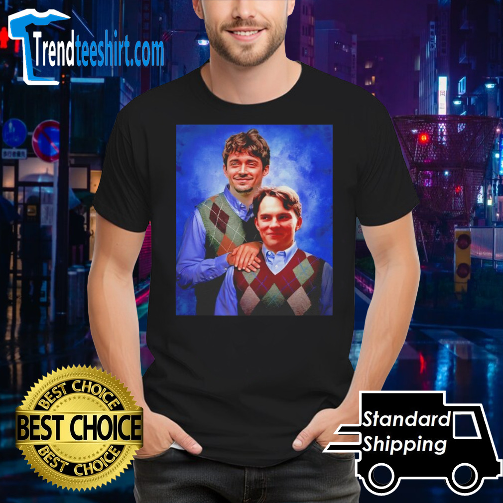 Step Brothers Charles Leclerc and Oscar Piastri shirt