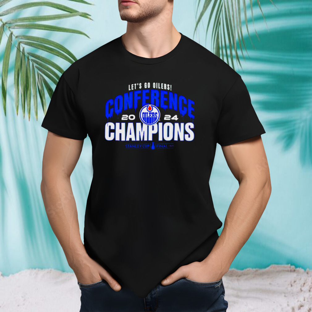 Edmonton Oilers let’s go Oilers 2024 Western Conference Champions shirt