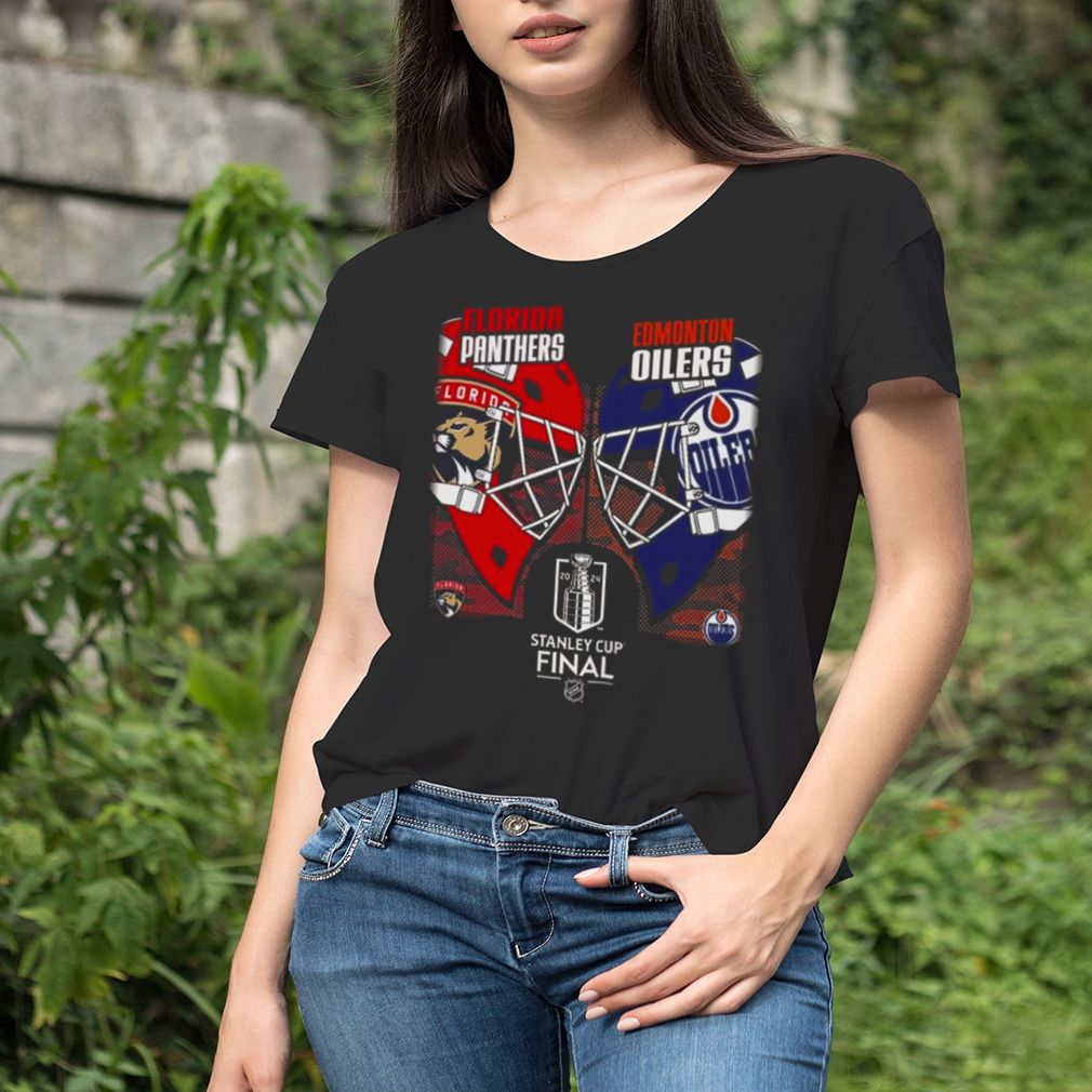 Florida Panthers Vs. Edmonton Oilers 2024 Eastern Stanley Cup Final Matchup Youth T-shirt